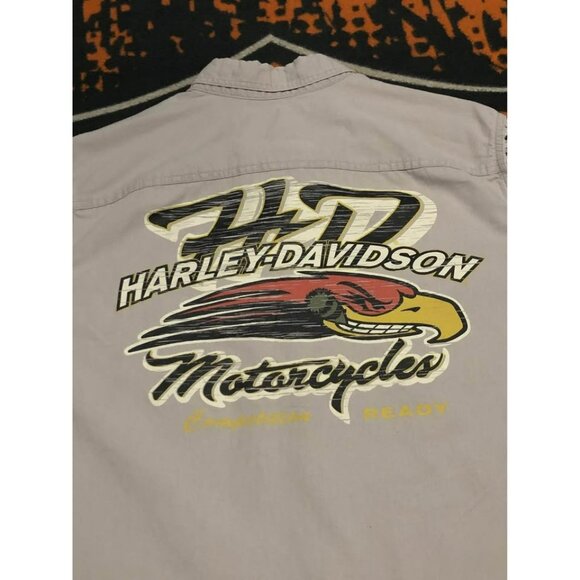 Harley Davidson Casual Button Down Shirt XL Men, COMPETITION READY - Picture 1 of 7